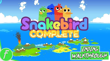 Snakebird Complete FULL WALKTHROUGH Gameplay HD (PC) | NO COMMENTARY | ENDING PART