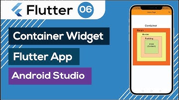 06. Container widget in Flutter App | Flutter Tutorial Bangla