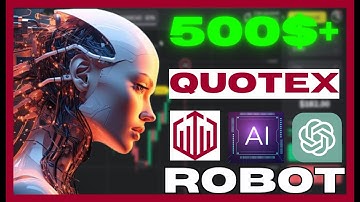 CHATGPT AI ROBOT QUOTEX 2023 🤖 | BINARY OPTIONS ROBOT OTC