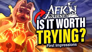 My HONEST AFK JOURNEY First Impressions: Combat, Story, Characters, & more!