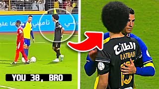 Al Wehda Players Tried to ANNOY Cristiano Ronaldo 😡😤