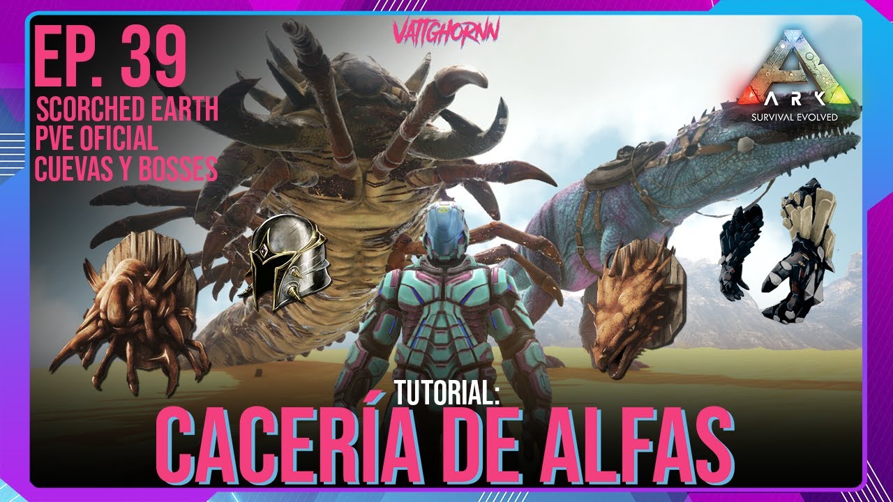 Como CAZAR al GUSANO DE LA MUERTE Y WYVERN ALFA | Scorched Earth | Ark PVE Oficial | 