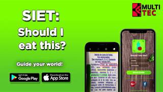 Video presentación SIET: Shoul I Eat This #HackForGood