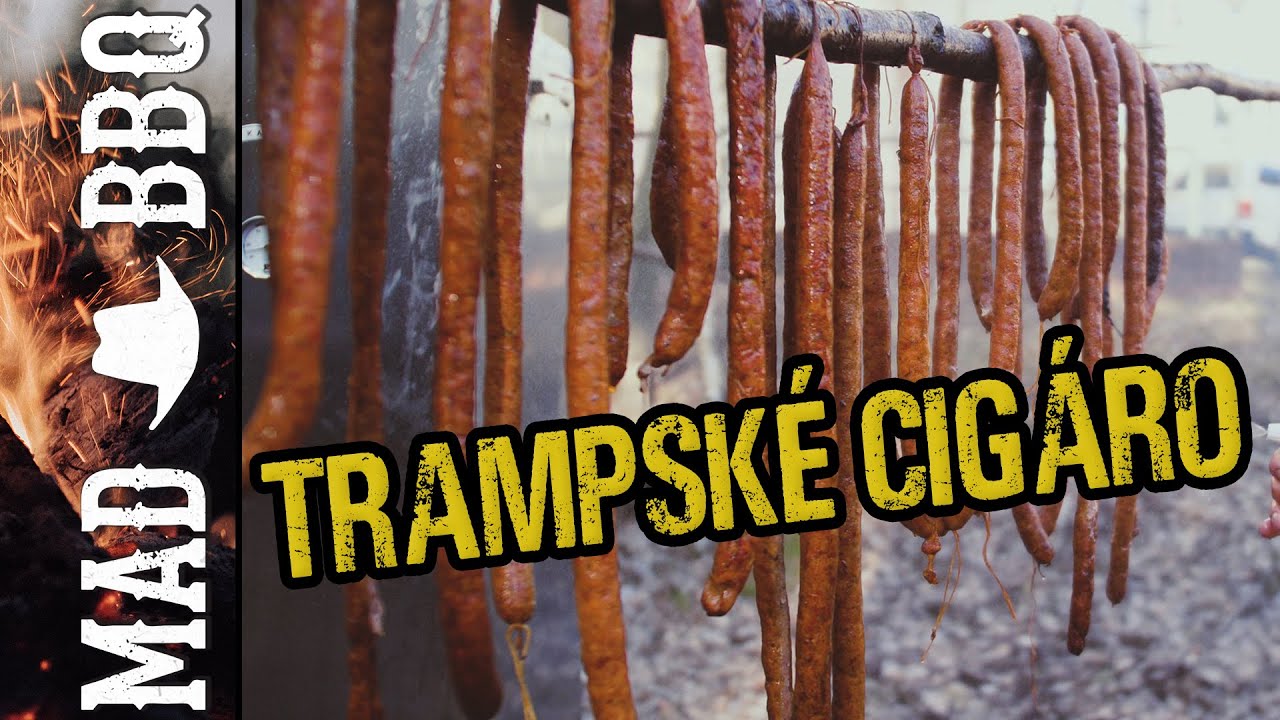 RECEPT na pravé TRAMPSKÉ CIGÁRO v udírně KAISER | MAD BBQ