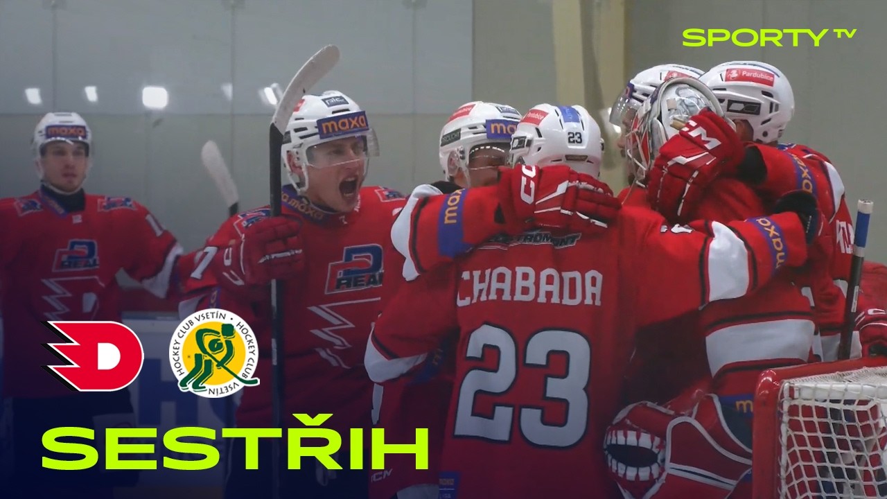 HC Dynamo Pardubice B vs. VHK ROBE Vsetín 5:2 | Maxa liga | 51. kolo | SESTŘIH