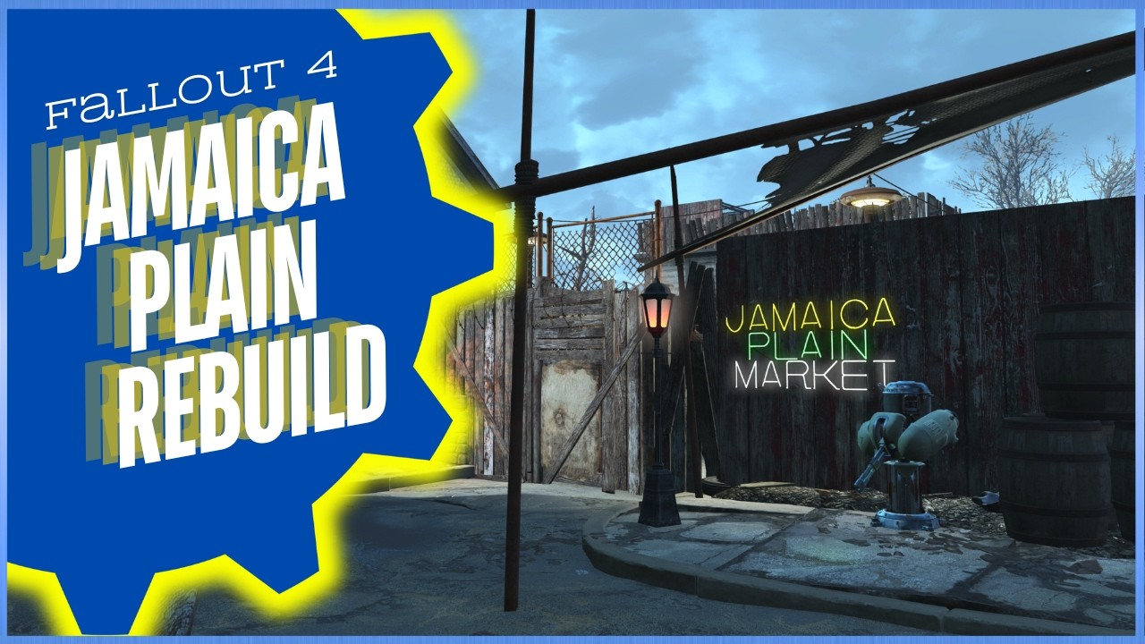 Jamaica Plain Rebuild Tour In Fallout 4 - YouTube