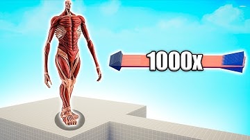 HULK & COLOSSAL TITAN vs 1000x OP UNITS COMPILATION - TABS | Totally Accurate Battle Simulator 2025