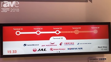 ISE 2018: OnSign TV Features Digital Signage Solutions For Public Transportation Segment