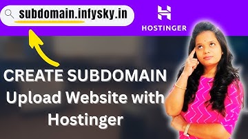 How to Create a Subdomain + Upload App + Website with Hostinger | Host a Website in Honstinger