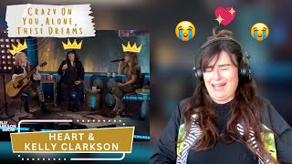 Kelly Clarkson and Heart 🤩👏 - Vocal Coach Reaction & Analysis - Crazy On You, Alone, These Dreams