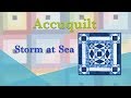 Accuquilt "Storm at Sea"