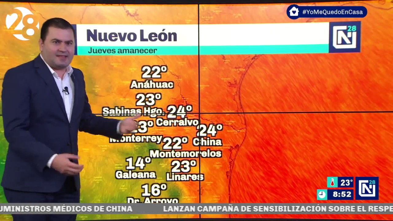 Clima para hoy Monterrey | 13 mayo 2020 | Canal 28 - YouTube