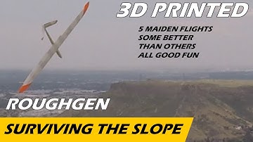Surviving the Slope - 5 Maiden Flights of 3D printed slope gliders from Soarkraft.com