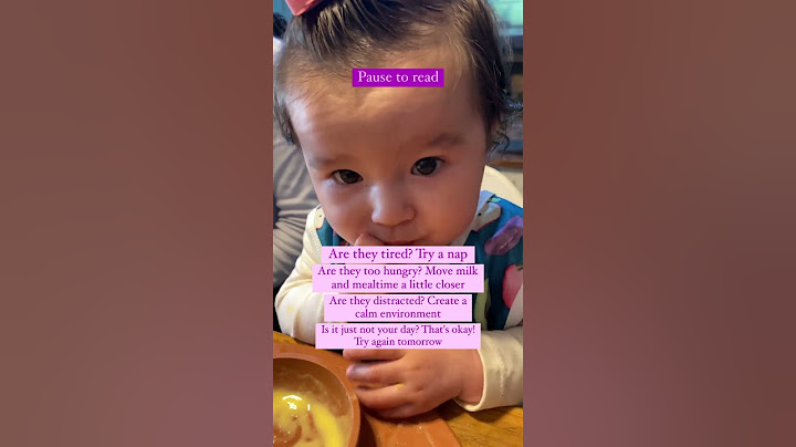 3 Tips if Your Baby WON’T EAT