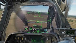 DCS WORLD AH-64D Apache CPG kills whole infantry squad with ONE HELLFIRE #dcsworld