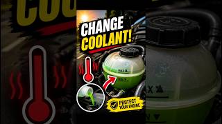 🥵❄️ When to Change Engine Coolant😱? 🚗🔥#car #automobile #drive #pov #viral #trending #youtubeshorts