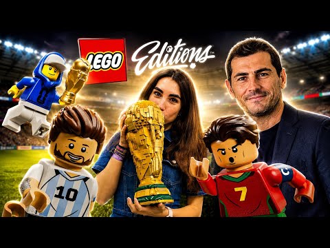 💥PRESENTACIÓN EXCLUSIVA de LEGO Editions Fútbol Legends con IKER CASILLAS