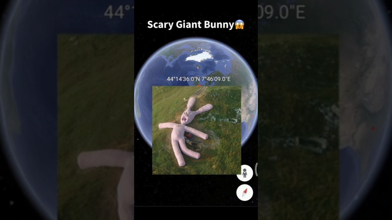 Scary Bunny Found On Google Earth 😱