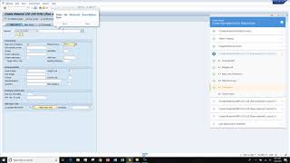 OnScreen for SAP Demo for Create Material Master