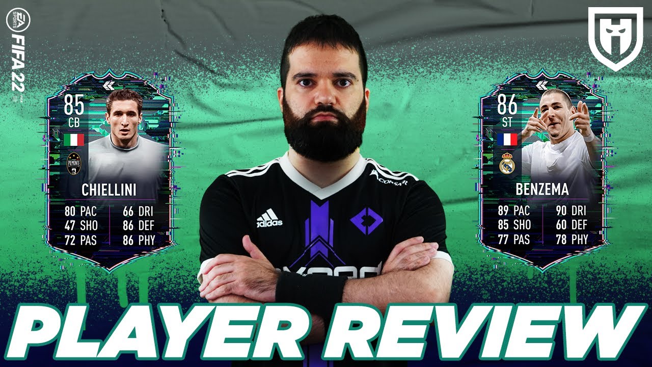BENZEMA 86 E CHIELLINI 85 FLASHBACK /// FIFA 22 PLAYERS REVIEW