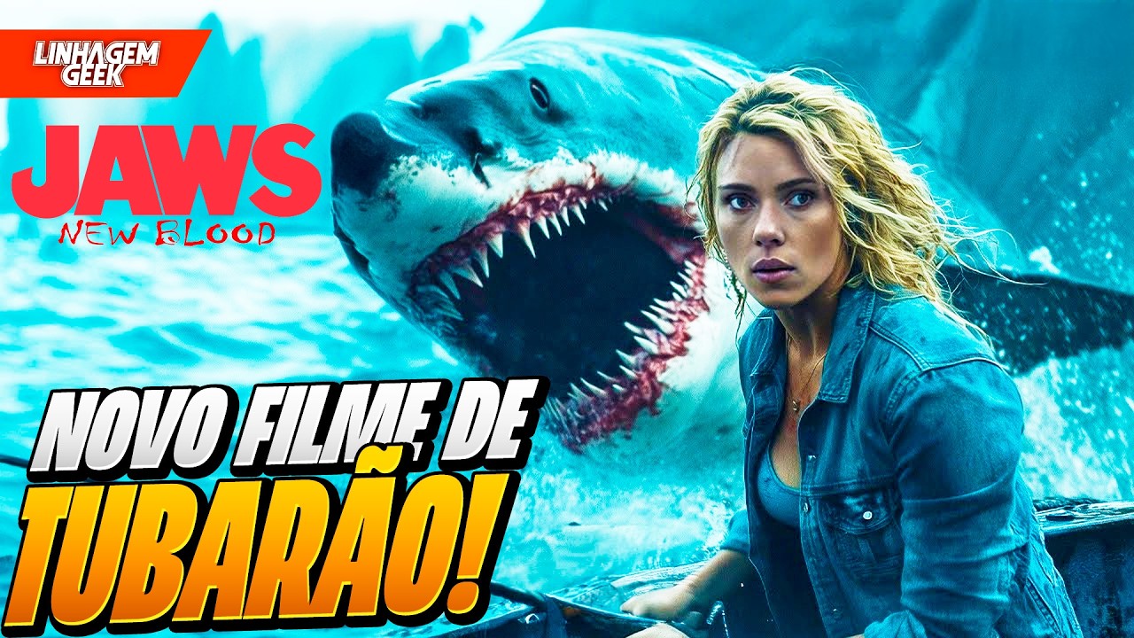BOMBA E MEDO!!!! TUBARÃO CLÁSSICO DE SPIELBERG COM SCARLETT JOHANSSON 