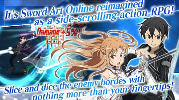 Sword Art Online Memory Defrag (AndroidiOS) Gameplay Part 1