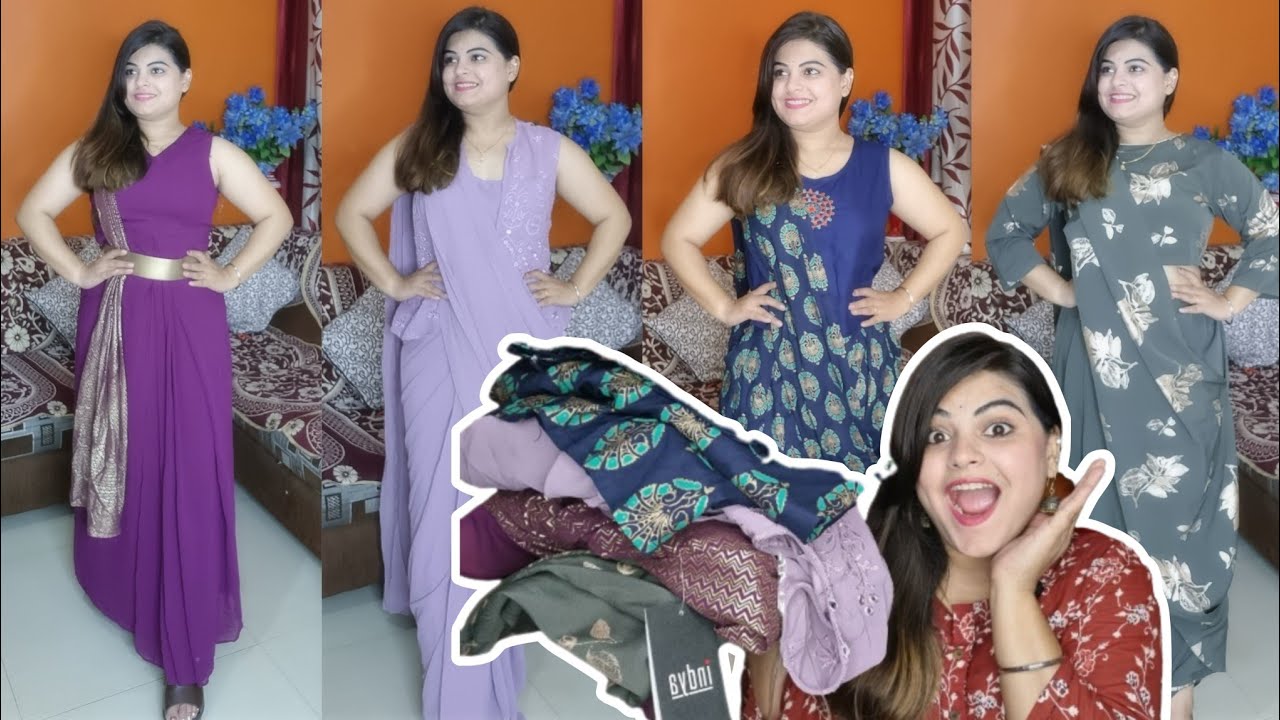 AMAZON READY TO WEAR SAREES 😍 PreStitched Saree🔥Amazon Prime Day