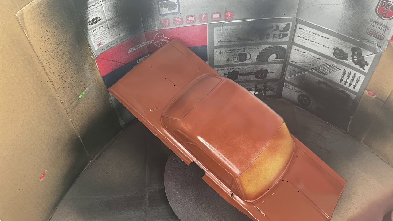 Painting outside body