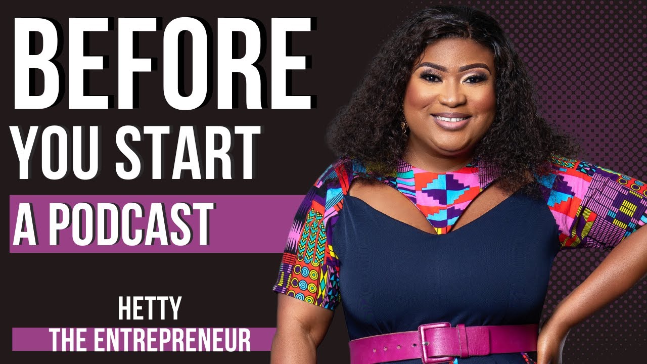 Podcast tips for beginners | Hetty The Entrepreneur - YouTube