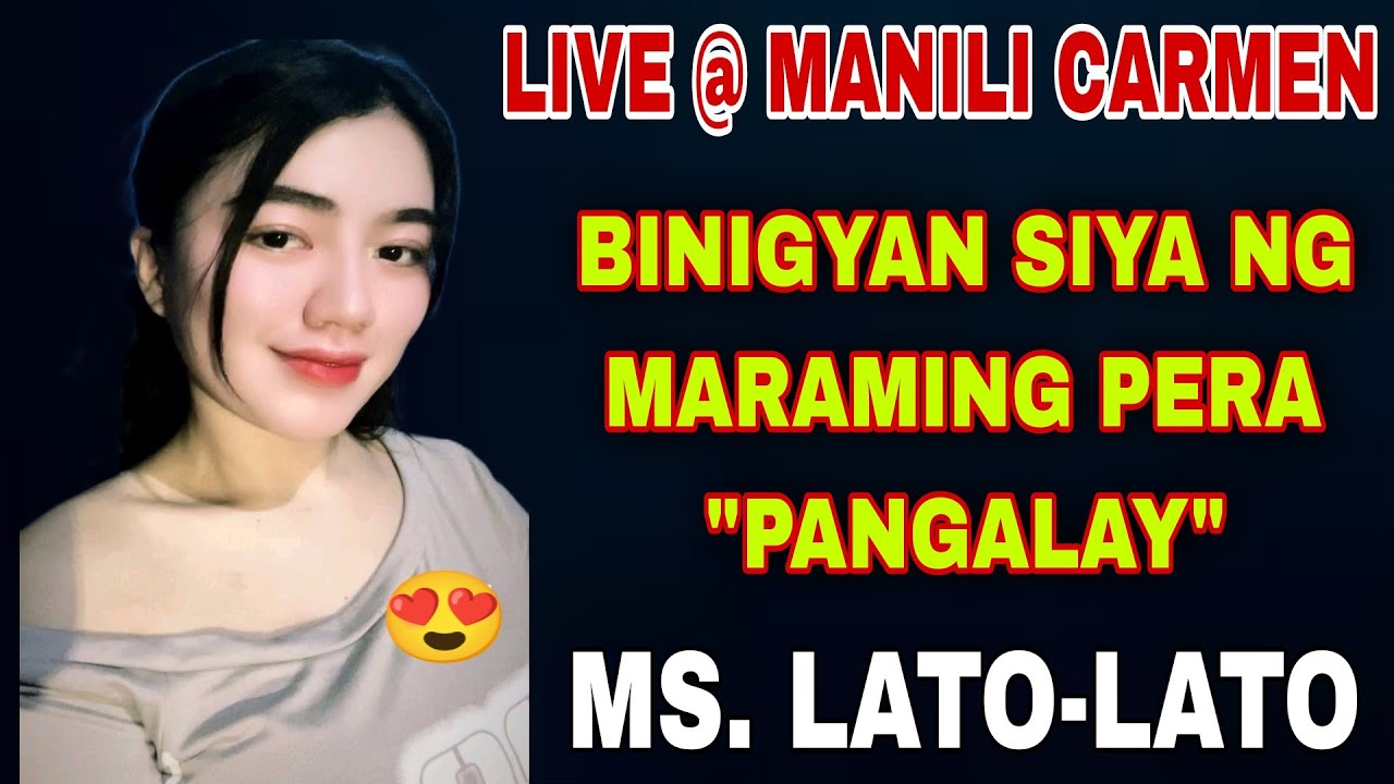 MS LATO-LATO - BINIGYAN SIYA NG MARAMING PERA 