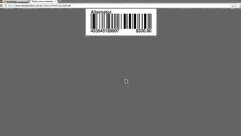 Tutorial 18: Point Of Sale: Stock Item barcode
