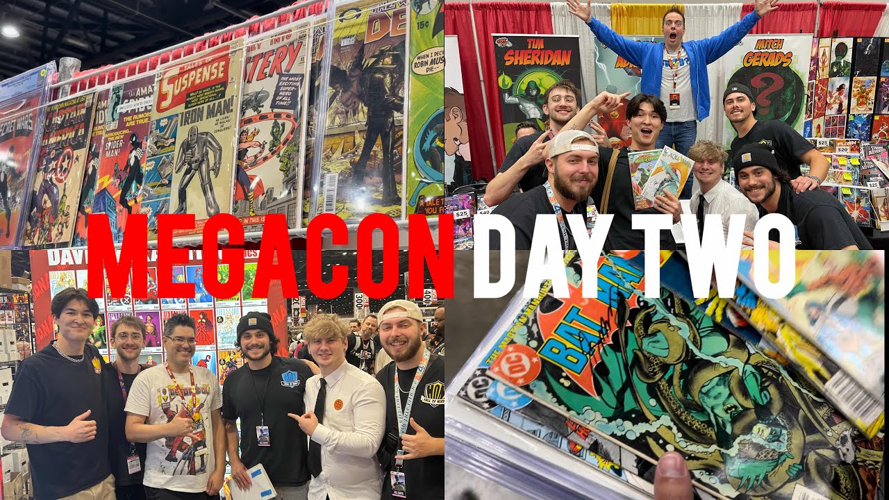 MEGACON Orlando 2025 Day Two Vlog!