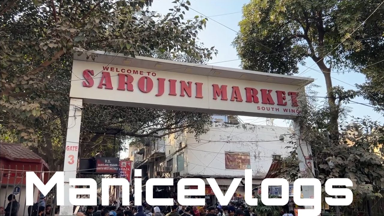 Sarojini Market vlog || 
