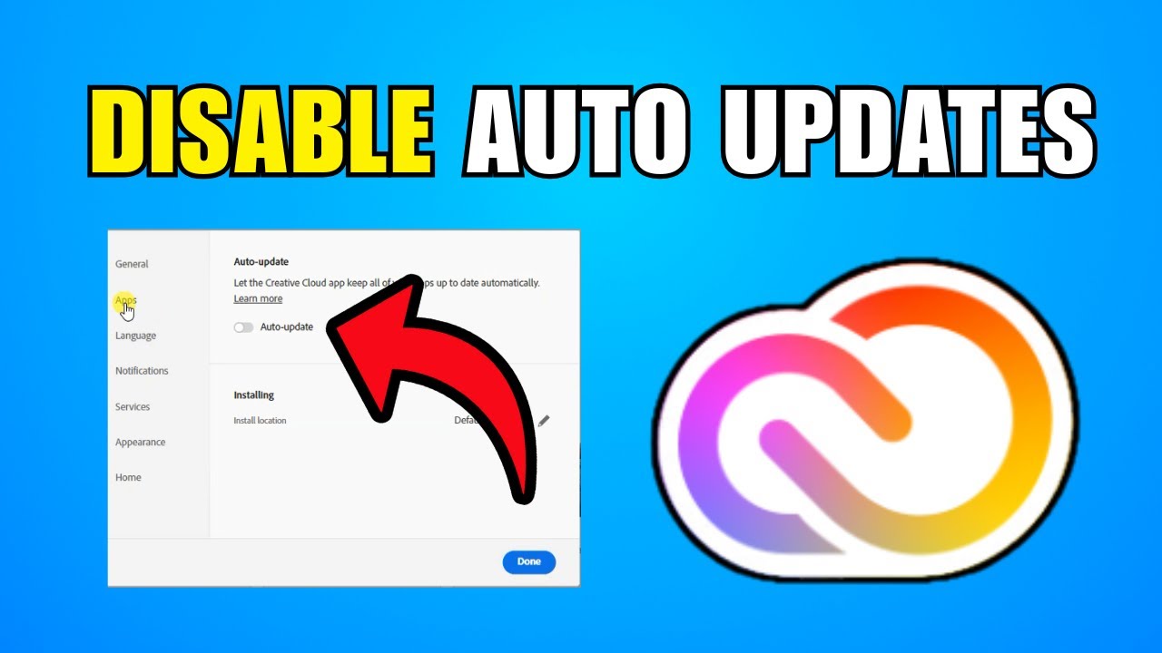 How To Disable Auto Updates For Creative Cloud Apps (2026) (Best Method)