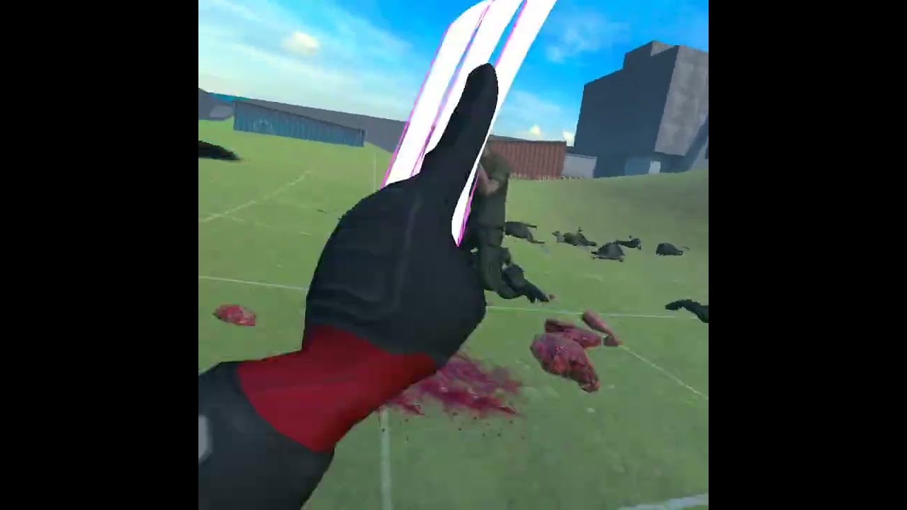 Quick omage to deadpool on the quest, in bonelab. 