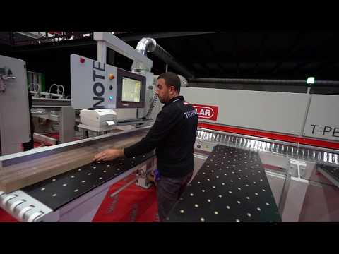 T-PE 433 OPT PANEL KESME MAKİNESİ — Video