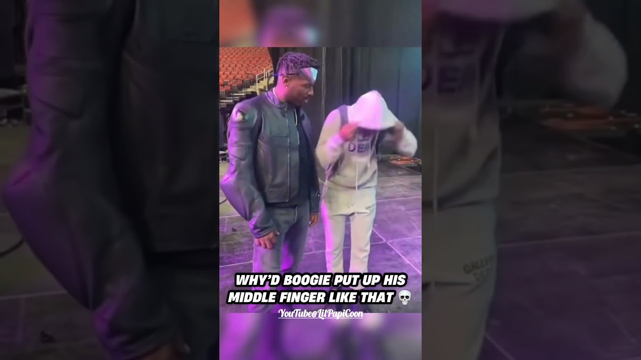 Why d Boogie Put His Middle Finger Like That Though YouTube Why d Boogie Put His Middle Finger Like That Though YouTube