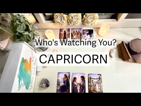 CAPRICORN ♑️ “Who’s Watching You?”  OMG!  This Person is so Jealous of You!  
