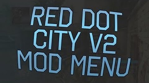 Black Ops 2 | RedDotCity v2 | GSC Mod Menu | 1.18