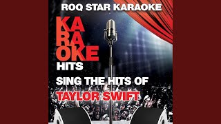 Picture to burn (originally performed by taylor swift) (karaoke
version)