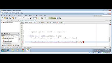 Java Overloading Constructors