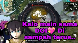 MAIN GAME FREE FIRE BARENG PACAR HARUS SABAR WKWKWK.....