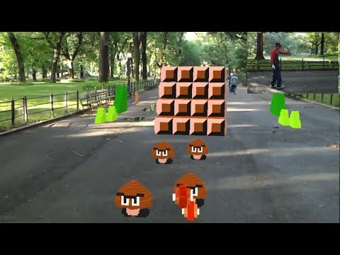 Video: Se Super Mario Bros. World 1-1 Reimagined Som Et AR-spill For Hololens