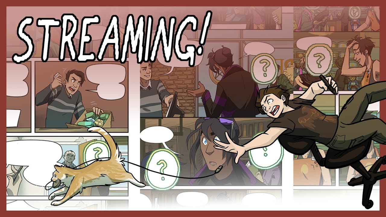 Old Art & Comic Pages | Saints'Quarter - YouTube
