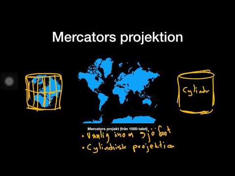 Video: Med Detta Oätliga Kartverktyg Kan Du Se Hur Förvrängd Mercator-projektionen är