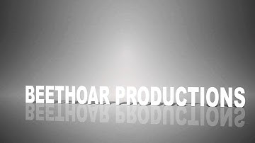 After Effects Text Reflection