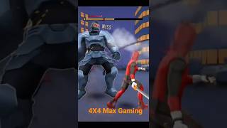 Deadpool Fighting Boss Gameplay | Spider Fighter 2 #4x4maxgaming #shots #games #scarygaming screenshot 5