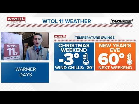 One last frigid day on Christmas before a work week warm up | WTOL 11 ...