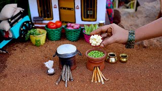 Amazing! Restaurant Style Matar Paneer + Roomali Roti | HowTo | Indian Street Food | The Tiny Foods