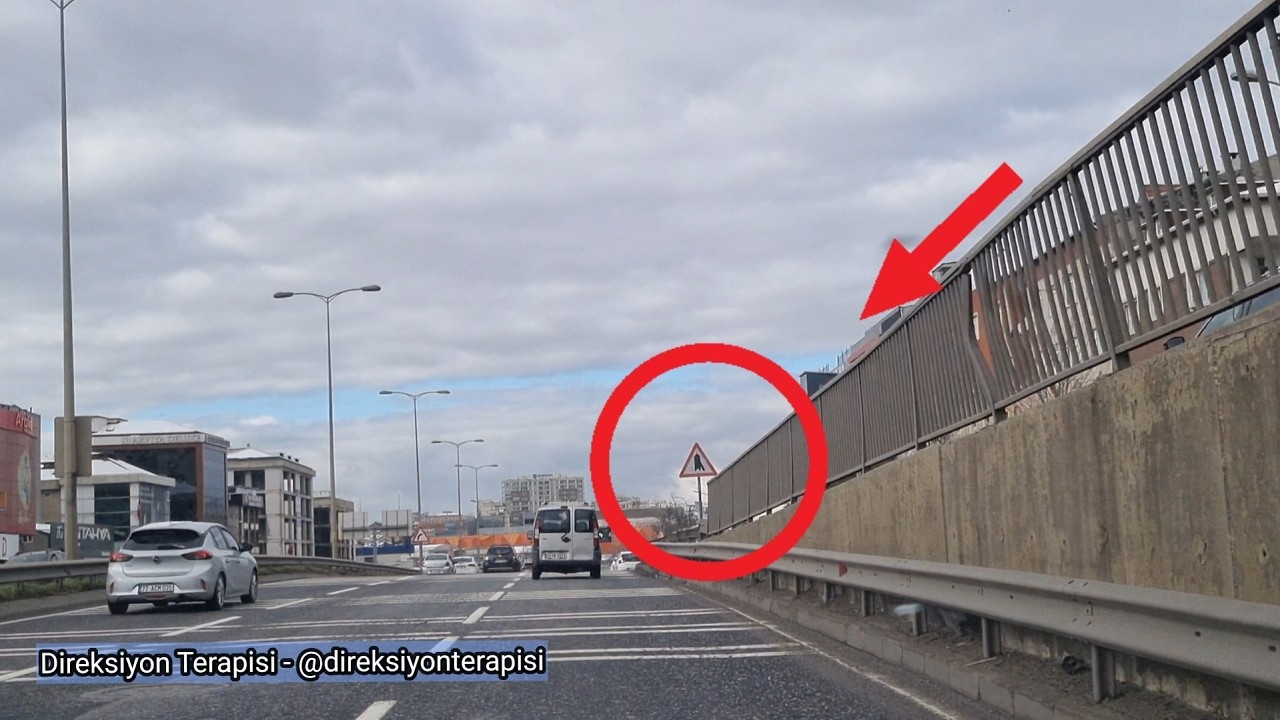 Otoyolda Birleşme Noktaları | Yan Yoldan Gelen Araçlara Karşı Ne Yapmalıyız?